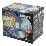 Cdrw Audio Maxell music xlii 80 caja jewel pack 10 uds maxcwa80jc 700