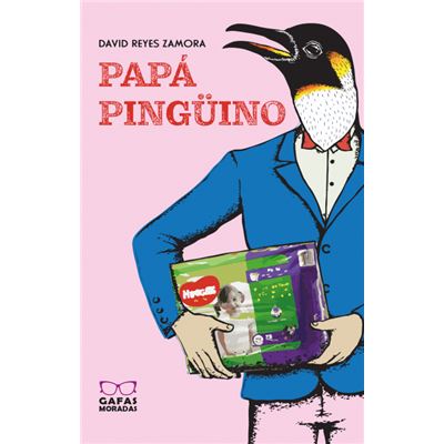 Gafas Moradas Papá Pingüino