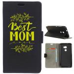 Becool® - Funda Libro La mejor Mamá para HTC One X10