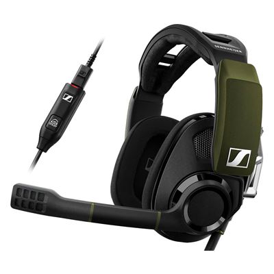 Auricular Sennheiser Gsp 550 Negro 7.1 Con Microfono Gaming Con Conexión Usb