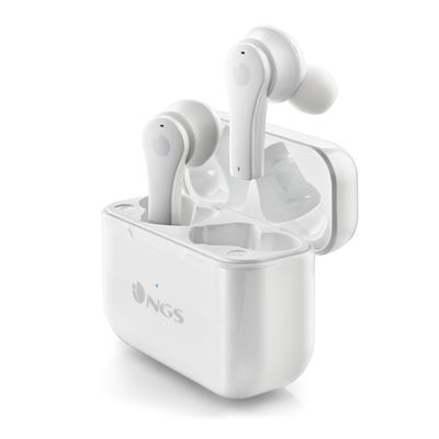 Auriculares Bluetooth Ngs Artica Bloom Intraurales Blanco