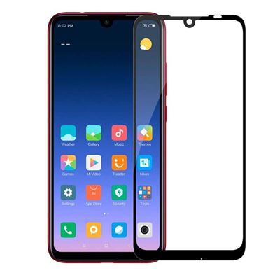 La Casa De Las Carcasas Negro Cristal Templado Completo Para Xiaomi Redmi Note 7