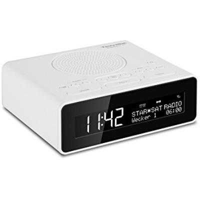Technisat Digitradio 51 Reloj Digital Color Blanco Radio