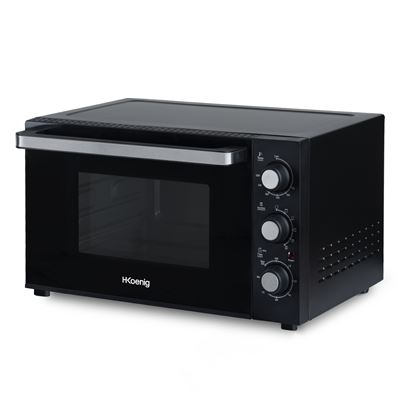 Horno eléctrico HKoenig FO30 30L 6 modos de cocción negro