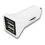 Approx Appusbcar31w Cargador Coche 2 usb 3.1a Blanco