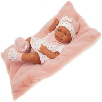 Antonio Juan - Recién nacida mulata con cojín - Rosa