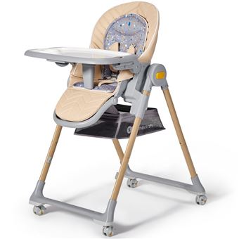 Trona para bebé 2 en 1 LASTREE de Kinderkraft Wood - 1