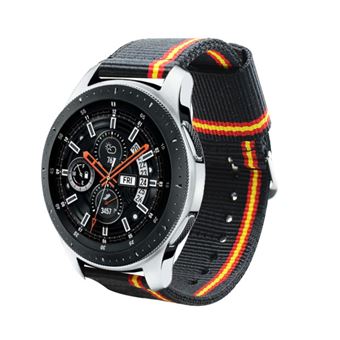 Pulsera para Samsung Galaxy Watch 3 45mm / Gear S3 Frontier / Classic, Nailon 22MM España - Lineblack Accesorio smartwatch - Los mejores precios | Fnac