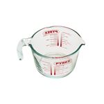 Pyrex Classic Jarra de vidrio medidora 1 l apta para microondas 5010762010648