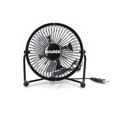 Ventilador Sobremesa Ø 10 Cm. Funcionamiento Usb