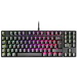 Teclado Compacto TKL y Pad Numérico RGB Mars Gaming MKREVOPRORES Negro, Switch OUTEMU PRO Rojo, Idioma Español