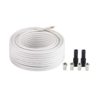 Hama Cavo Telefonico 00044821 Per Collegare Telefono A Presa TAE-F, Universale, 2 Metri, Affidabile