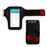 Funda móvil para correr 5 Pulgadas Impermeable y Táctil Baseus, Negro/Rojo_0