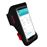 Funda móvil para correr 5 Pulgadas Impermeable y Táctil Baseus, Negro/Rojo_1