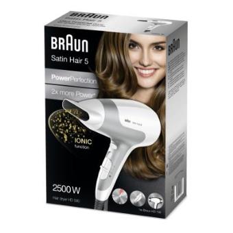 Secador de pelo Braun Satin Hair 5 HD 580 - Belleza femenina - Los mejores  precios | Fnac