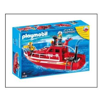 barco bomberos playmobil