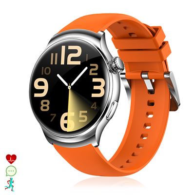 Smartwatch Dam Z93 Pro Pantalla Amoled Naranja
