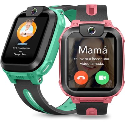 Smartwatch Infantil Imoo Z1 4g Reloj Gps Chat Sos Class Mode Waterproof Ipx8 Verde