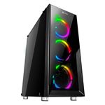 Caja gaming Talius Valkyria ATX RGB cristal templado USB 3.0 Negro