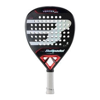 Pala de padel Bullpadel VERTEX 04 Comfort 2024 Di Nenno Nivel Avanzado Negro y Rojo - 1