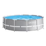 Piscina redonda desmontable Intex gama Prisma Frame 366x99 cm con depuradora