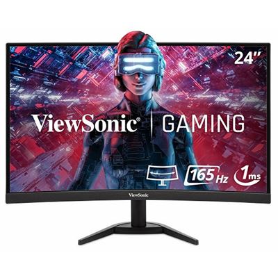 Viewsonic Negro Monitor Lcd Gaming 24"" Vx2418c 1920 X 1080 Full Hd F