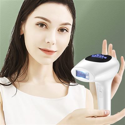 Depiladora IPL de luz pulsada DAM niveles disparos de