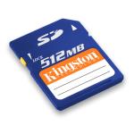 Kingston Technology 512MB SD Card - Memoria flash