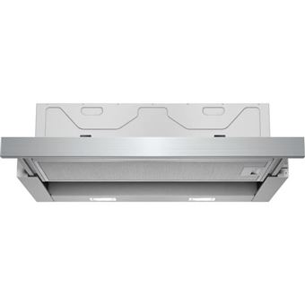 SIEMENS LI64MA530-Campana telescópica-Evacuación / reciclaje-420 m3 aire / h-59 dB-A-4 velocidades- L 60 cm-Acero inoxidable