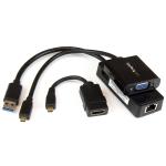 StarTech.com Juego de Adaptadores Micro HDMI a VGA, Micro HDMI a HDMI y Ethernet Gigabit para Lenovo Yoga 3 Pro - accesorio para portátil