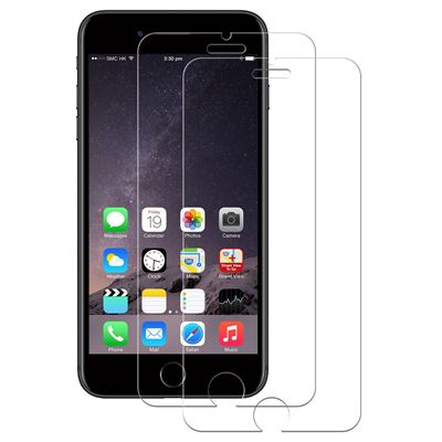 Protector De Cristal templado apple iphone 6 plus 6s 7 8 pantalla 2