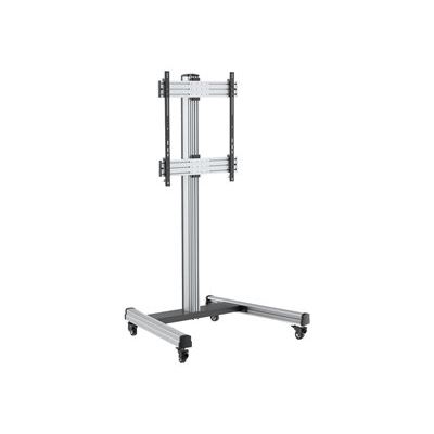 Soporte De Suelo Con Ruedas Kimex 031-1110k2 Para Pantallas 60''-100'' Modo Retrato
