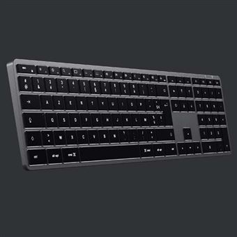 Teclado Satechi Slim X3 Bluetooth con teclado numérico AZERTY