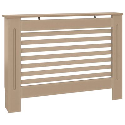 Cubierta Para Radiador Vidaxl Mdf 112x19x81 Cm