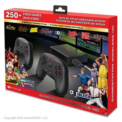 My Arcade Gamestation Wireless 308 Games Consola Retro + 2 Mandos - Imagen 2