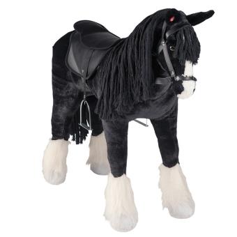 Happy People 58046 Caballo XXL con sonido - Shire Horse