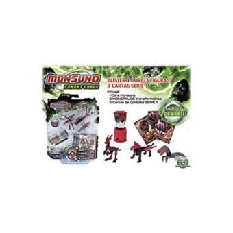 Monsuno 1 core + 3 figuras