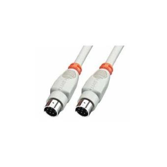 Lindy 8 Pin Mini DIN Cable 2 m - cables de impresora - 1