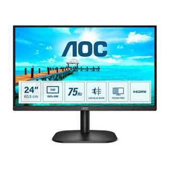 Monitor LED 24"" AOC 24B2XHM2 1920 x 1080 Full HD Negro E - 1