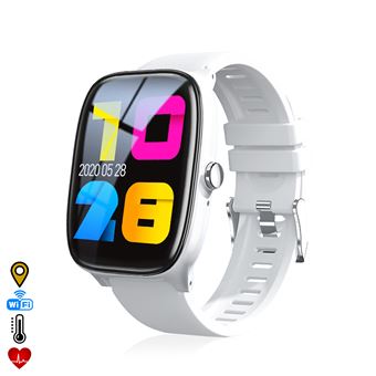 Smartwatch infantil DAM D11W-XT 4G localizador GPS y Wifi Blanco