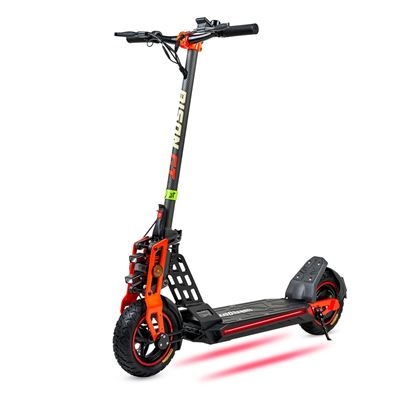 Patinete Eléctrico Bison Gt 800 W Homologado Por La Dgt Motor De 800 W Autonomía De Hasta 40 Km Negro