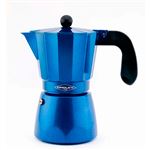 Cafetera Oroley Blue 12 tazas italiana induction para todo tipo de cocinas acero
