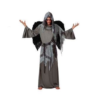 Disfraz De Angel Negro, Talla M-L Adulto - 1