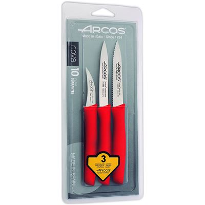Set 3 Uds Mondadores Arcos Nova Rojo 60/100 Mm