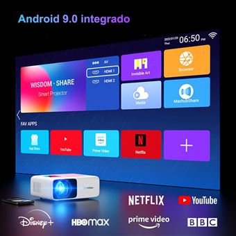 Mini Proyector Inteligente Y6: Full HD con Sistema Android
