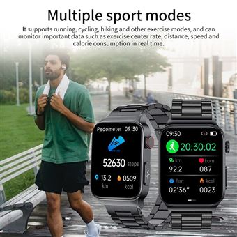 La glucosa en sangre digital monitor de Fitness Tracker Watch