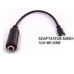 Adaptador Cable Audio Jack Ozzzo,con 3,5 mm y out la Costumbre Para Alcatel IDOL 5
