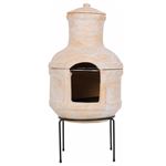 Chimenea RedFire Lima con parrilla arcilla de paja 86033