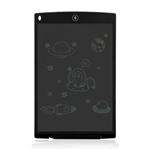 Tableta LCD portátil de dibujo y escritura de 12 pulgadas DAM Negro