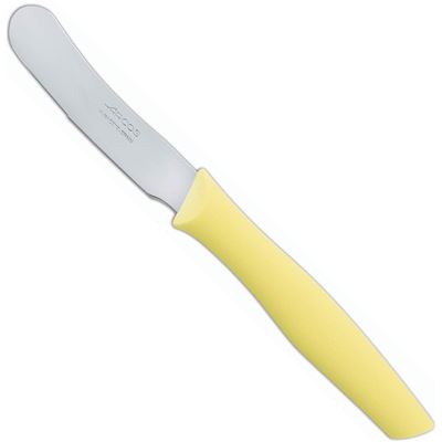 Cuchillo Mantequilla Arcos Nova Amarillo 70 Mm